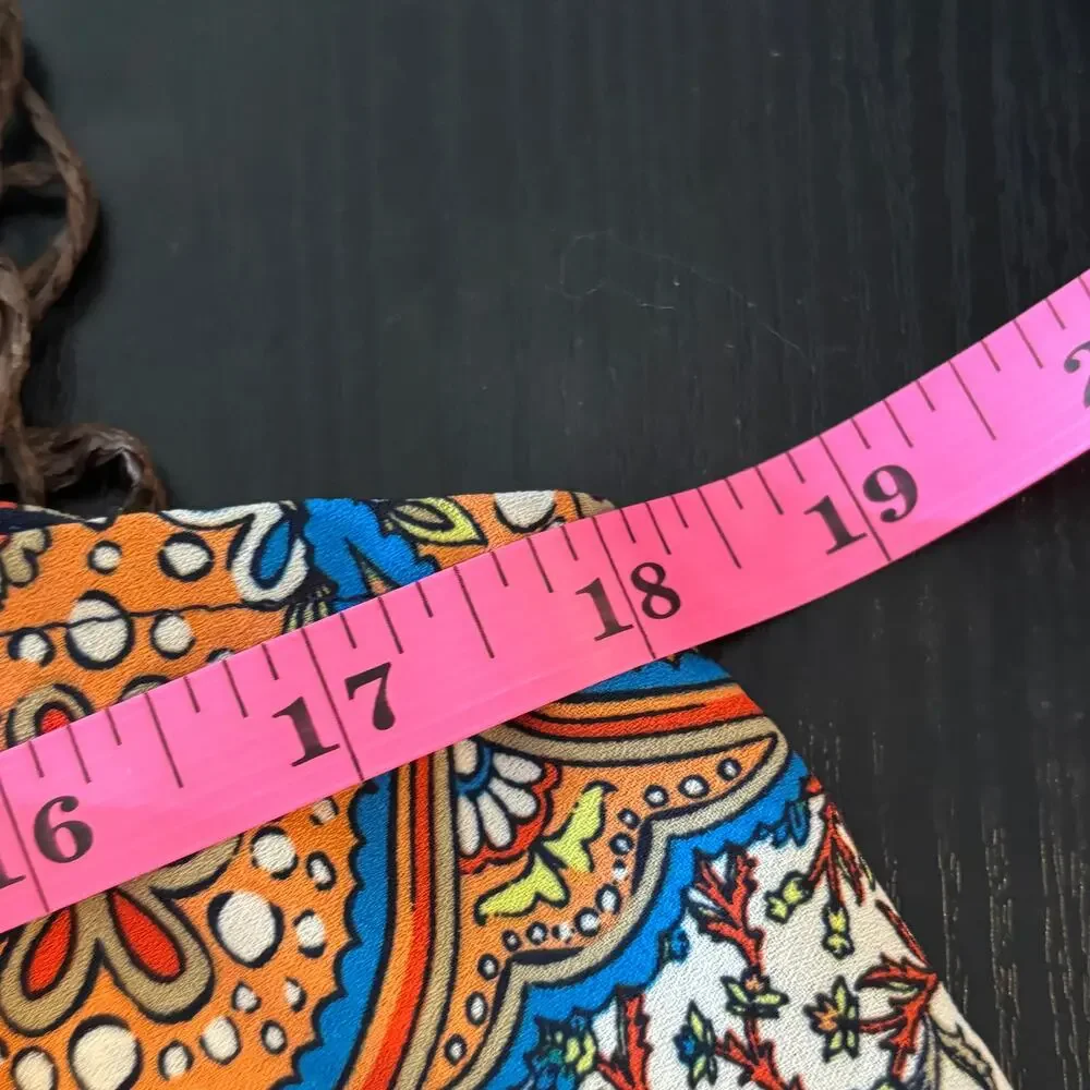 A. Byer Juniors Boho Medium Tribal Print Shift Dress